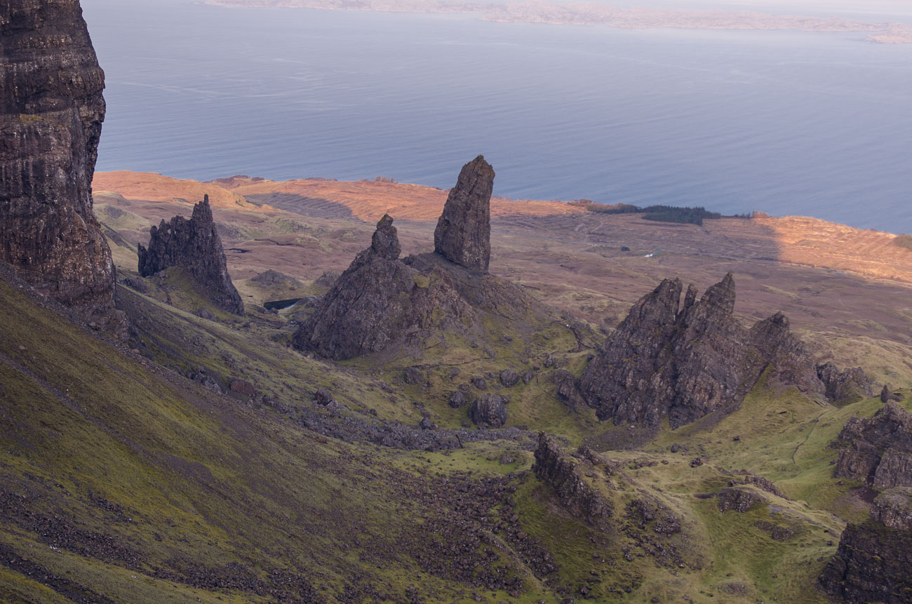 Isle of Skye - Old man of storr - okolí